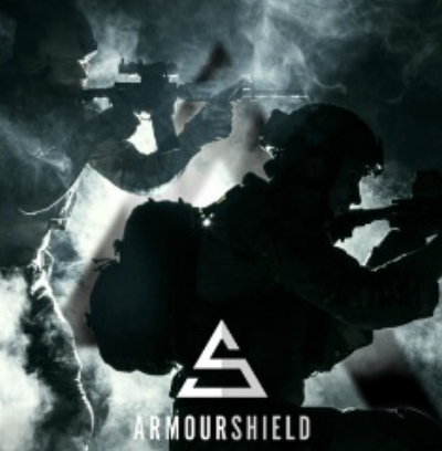 Armour shield logo with cool graphic 